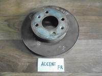 Диск тормозной, HYUNDAI, ACCENT II, LC, G4EC, 2005, F