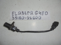 Датчик положения коленвала, HYUNDAI, ELANTRA, XD, G4ED, 2005, 39180-22600