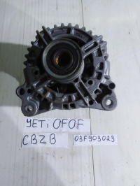 Генератор, SKODA, YETI, 0F0F, CBZB TSI, 2012, 03F903023