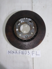 Диск тормозной, DAEWOO, NEXIA GL, N150, F16D3, 2012, F, L