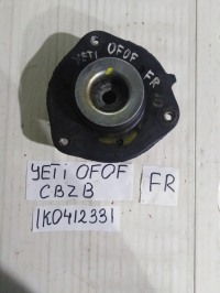 Опора амортизатора, SKODA, YETI, 0F0F, CBZB TSI, 2012, F, R, 1K0412331