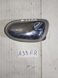 Ручка двери внутренняя, NISSAN, CEFIRO, A33, VQ20DE, 2001, F, R
