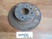 Диск тормозной, ISUZU, GEMINI, JT151F, 4XC1, 1991, R