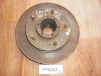 Диск тормозной, KIA, SPORTAGE, JA, FE, 1996, F