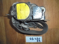 Ремень безопасности, LEXUS, GS430, UZS190, 3UZ-FE, 2006, F, R