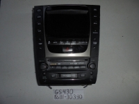 Магнитола, LEXUS, GS430, UZS190, 3UZ-FE, 2006, 86111-30390