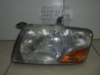 Фара, MITSUBISHI, PAJERO, V78W, 4M41, 2004, F, L, A KOITO 100-87420