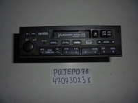 Магнитола, MITSUBISHI, PAJERO, V78W, 4M41, 2004, 47073023K