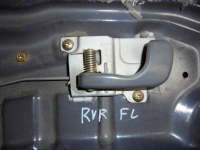 Ручка двери внутренняя, MITSUBISHI, RVR SRXM SPORTS-GEAR, N23W, 4G63, 1994, F, L
