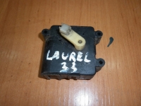 Мотор заслонки отопителя, NISSAN, LAUREL, HC33, RB20DE, 1991