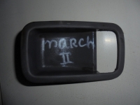 Обрамление ручки двери, NISSAN, MARCH, K11, CG10DE, 1998, R, R