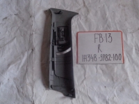 Накладка на стойку, NISSAN, SUNNY, FB13, GA13DS, 1990-1993, R, верх