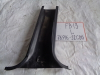 Накладка на стойку, NISSAN, SUNNY, FB13, GA13DS, 1990-1993, L, низ, 76916-52C00