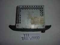 Магнитола, NISSAN, WINGROAD, WFY11, QG15DE, 2000, 28111-WDOOO