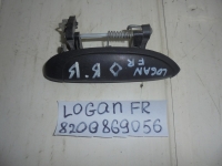 Ручка двери внешняя, RENAULT, LOGAN, LS12, K7MF711, 2005, F, R, 8200869056