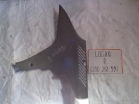 Накладка на стойку, RENAULT, LOGAN, LS12, K7MF711, 2005, R, R, верх, 6200212911