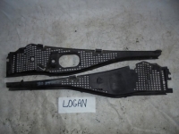 Решетка под дворники, RENAULT, LOGAN, LS12, K7MF711, 2005