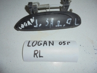 Ручка двери внешняя, RENAULT, LOGAN, LS12, K7MF711, 2005, R, L