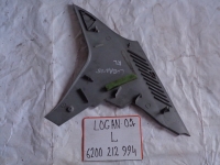 Накладка на стойку, RENAULT, LOGAN, LS0H, K7MF710, 2009, R, L, верх, 8200212994