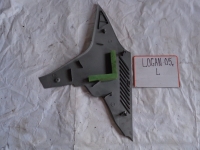 Накладка на стойку, RENAULT, LOGAN, LS0H, K7MF710, 2009, R, L, верх, 8200212994