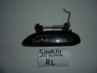 Ручка двери внешняя, RENAULT, SYMBOL, LB, K7JA700, 2008, R, L