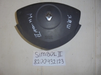 Подушка безопасности водителя, RENAULT, SYMBOL, LU01, K4M, 8200432123