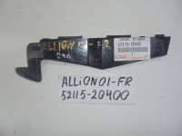 Крепление бампера, TOYOTA, ALLION, ZZT240, 1ZZ-FE, 2002, F, R, 52115-20400