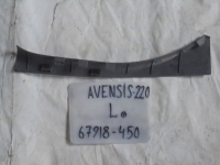 Пластик салона, TOYOTA, AVENSIS, T220, 7A-FE, 1998, 67918-450