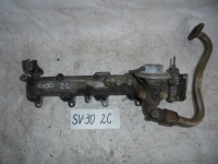 Коллектор впускной, TOYOTA, CAMRY, CV30, 2C-T, 1990