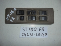 Блок управления стеклоподъемниками, TOYOTA, CARINA ED, ST160, 1S-ELU, F, R, 74231-20130