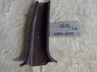Накладка на стойку, TOYOTA, COROLLA, AE95, 4A-FE, 89-91, L, низ, 62414-12170