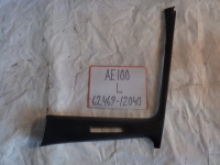 Накладка на стойку, TOYOTA, COROLLA, AE100, 5A-FE, 1993, L, верх, 62469-12040