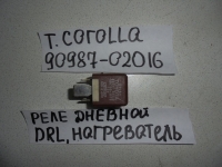 Реле, TOYOTA, COROLLA RUNX, ZZE122, 1ZZ-FE, 2003, 90987-02016