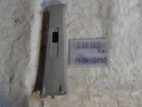 Накладка на стойку, TOYOTA, COROLLA RUNX, ZZE122, 1ZZ-FE, 2003, R, верх, 73135-12030