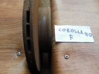 Диск тормозной, TOYOTA, COROLLA, AE110, 5A-FE, 2000, F, R