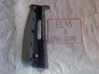 Накладка на стойку, TOYOTA, CORSA, EL43, 5E-FE, 1994, R, верх, 62411-16170