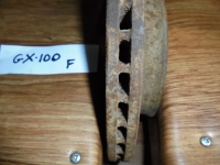 Диск тормозной, TOYOTA, CRESTA, GX100, 1G-FE, 1998, F