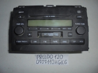 Магнитола, TOYOTA, LAND CRUISER PRADO, GRJ120, 1GR-FE, 2008, 07J7110HGK6