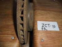 Диск тормозной, TOYOTA, OPA, ZCT10, 1ZZ-FE, 2000, F