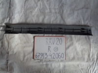 Накладка на порог внутренняя, TOYOTA, RAV 4, ACA20, 1AZ-FSE, 2000, F, R, 67913-42060