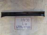 Накладка на порог внутренняя, TOYOTA, RAV 4, ACA30, 1AZ-FE, 2011, F, L, 67914-42100