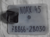 Накладка на салазку сиденья, TOYOTA, TOWN ACE NOAH, CR40, 3S-FE, 1998, 78866-28030