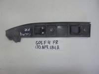 Крепление бампера, VOLKSWAGEN, GOLF 4, 1J1, 1999, F, R, 1J0807184A